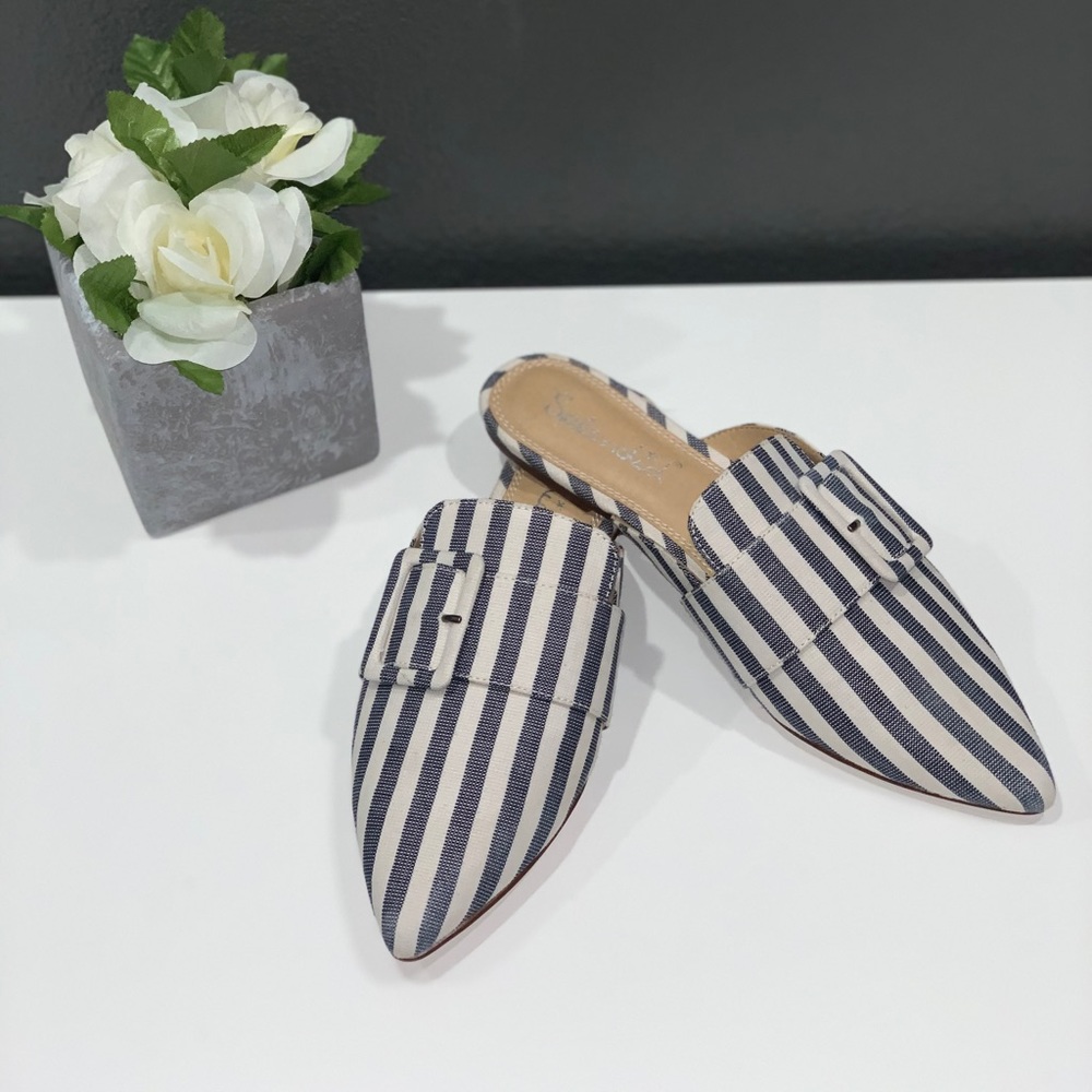 Splendid sincerity navy mules